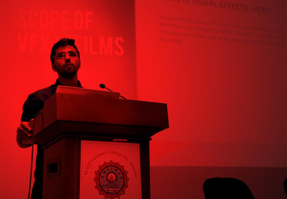 The BOT Workshop @ Visual Arts Fest by MOP Vaishnav College