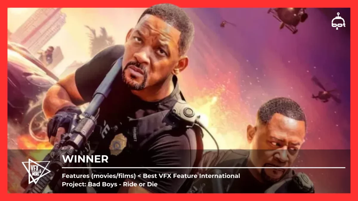 Bad Boys, Big Win: BOT VFX Crew Ride High at VAM Awards 2025